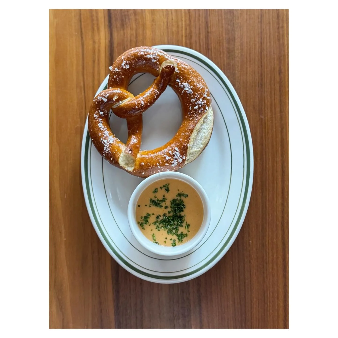 Second week of our Oktober Sunday Supper is tonight. 🇩🇪 
Pretzels with beer cheese, schnitzel, &amp; all the sides. $45pp.

Make sure to book your spot on Resy.