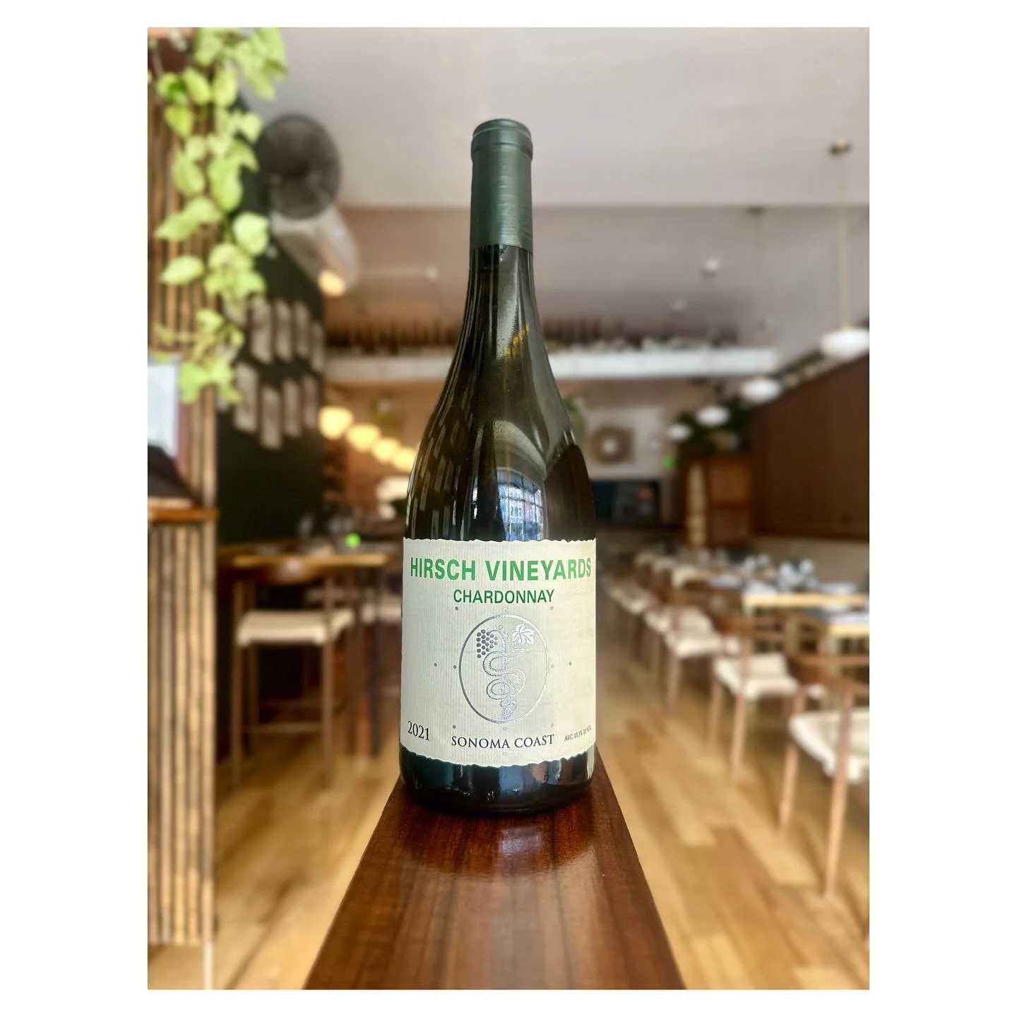 🍷 Wine Wednesday Feature &ndash; 

Hirsch Vineyards Chardonnay 2021 &ndash; crisp, layered, and straight from the Sonoma Coast. Think Meyer lemon, green apple, and sea spray, with a gentle touch of oak to round it all out. This Chardonnay will leave