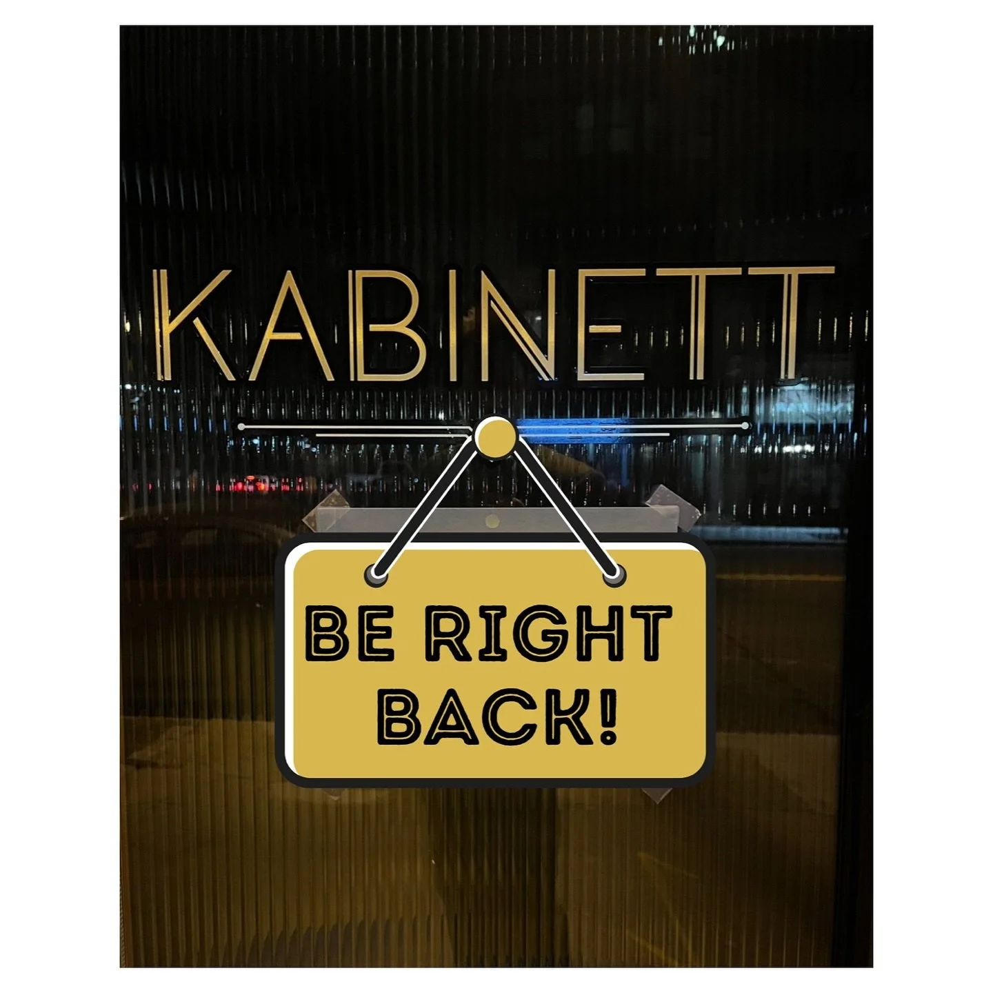 📣 PSA: Following our sold-out Greek wine dinner this Wednesday, Kabinett will be taking a quick 4-day break from Oct 30-Nov 2 for much-needed maintenance, stocktake, and a menu-refresh. We&rsquo;ve contacted all our guests with reservations. 

🍷Our