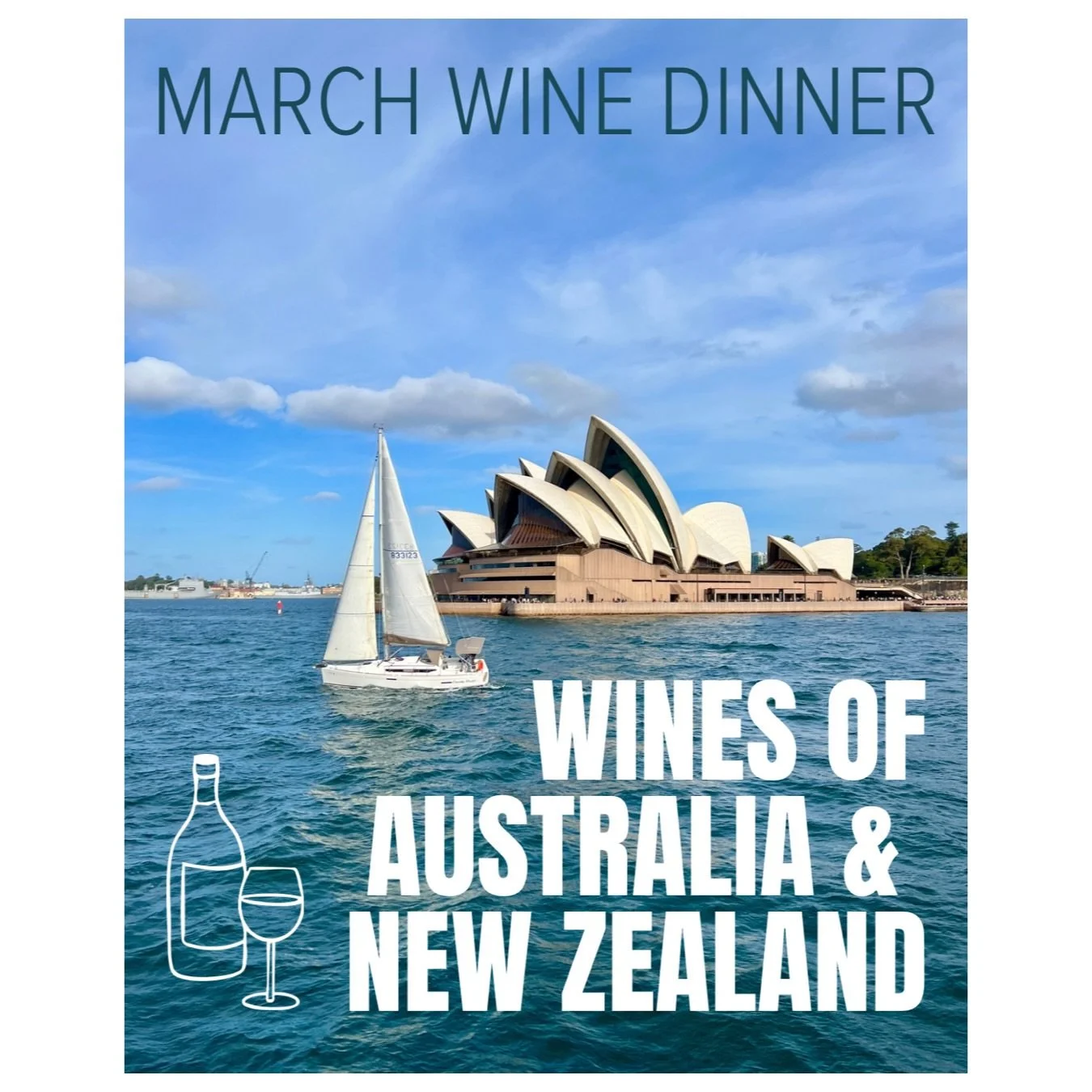 Reservations are open for our March wine dinner, taking you to the best of neighbors in the Southern Hemisphere (even if they still beat us at Rugby)! 

🦘Australia has 2000 wineries making wine from over 150 grape varieties.
🥝 New Zealand has 700 w