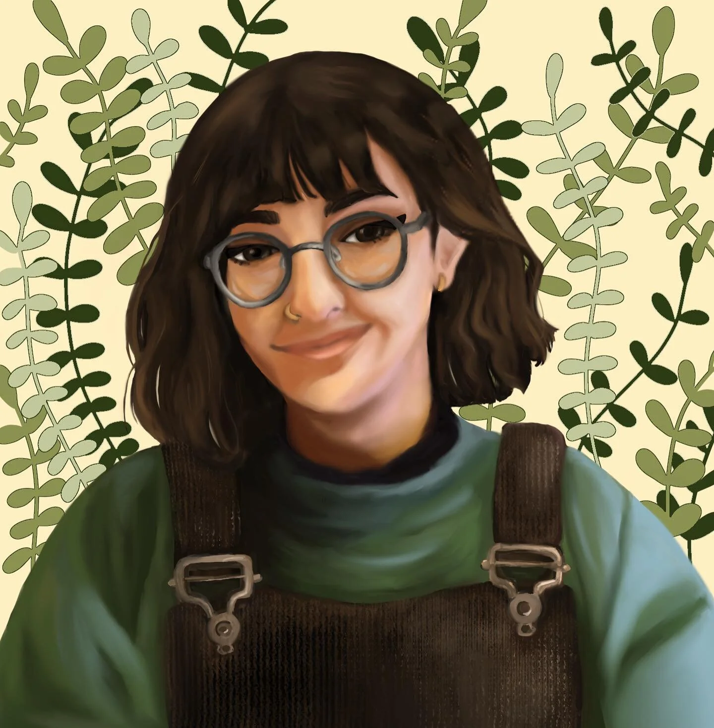 Happy IWD for yesterday!! Here is a portrait I did of one of my bestest friends @caitlindean9! Swipe for process pics 👀