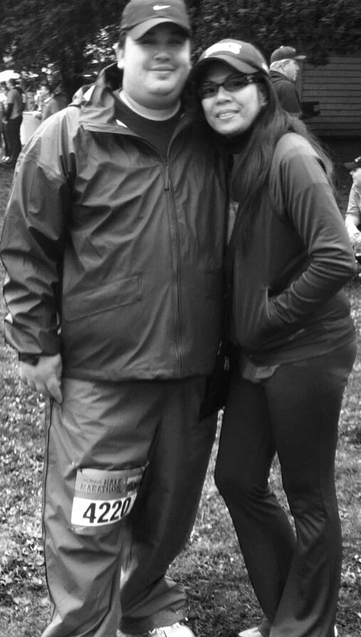 Well, Never Say Never! Kenny and his wife.