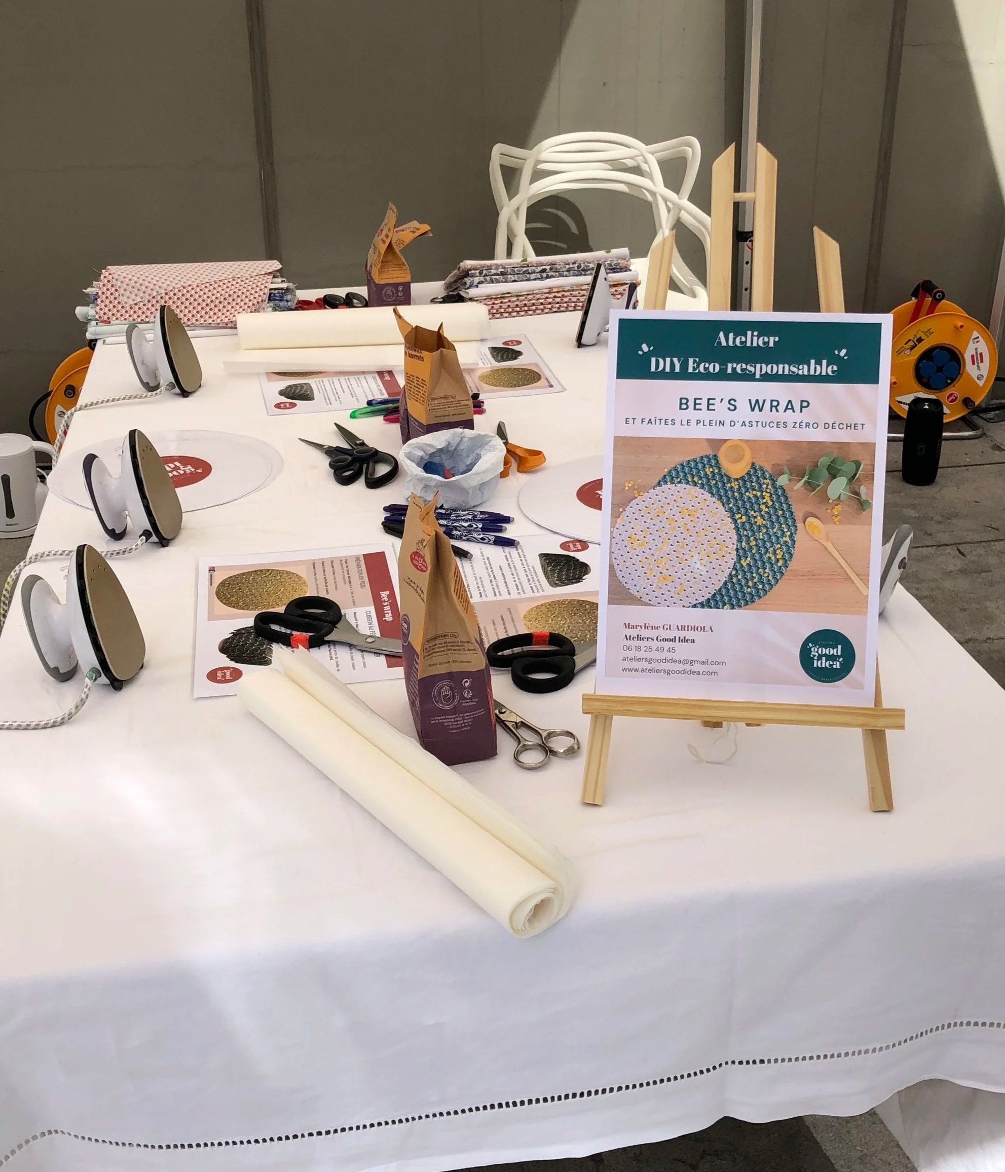 Atelier stand zéro déchet entreprise