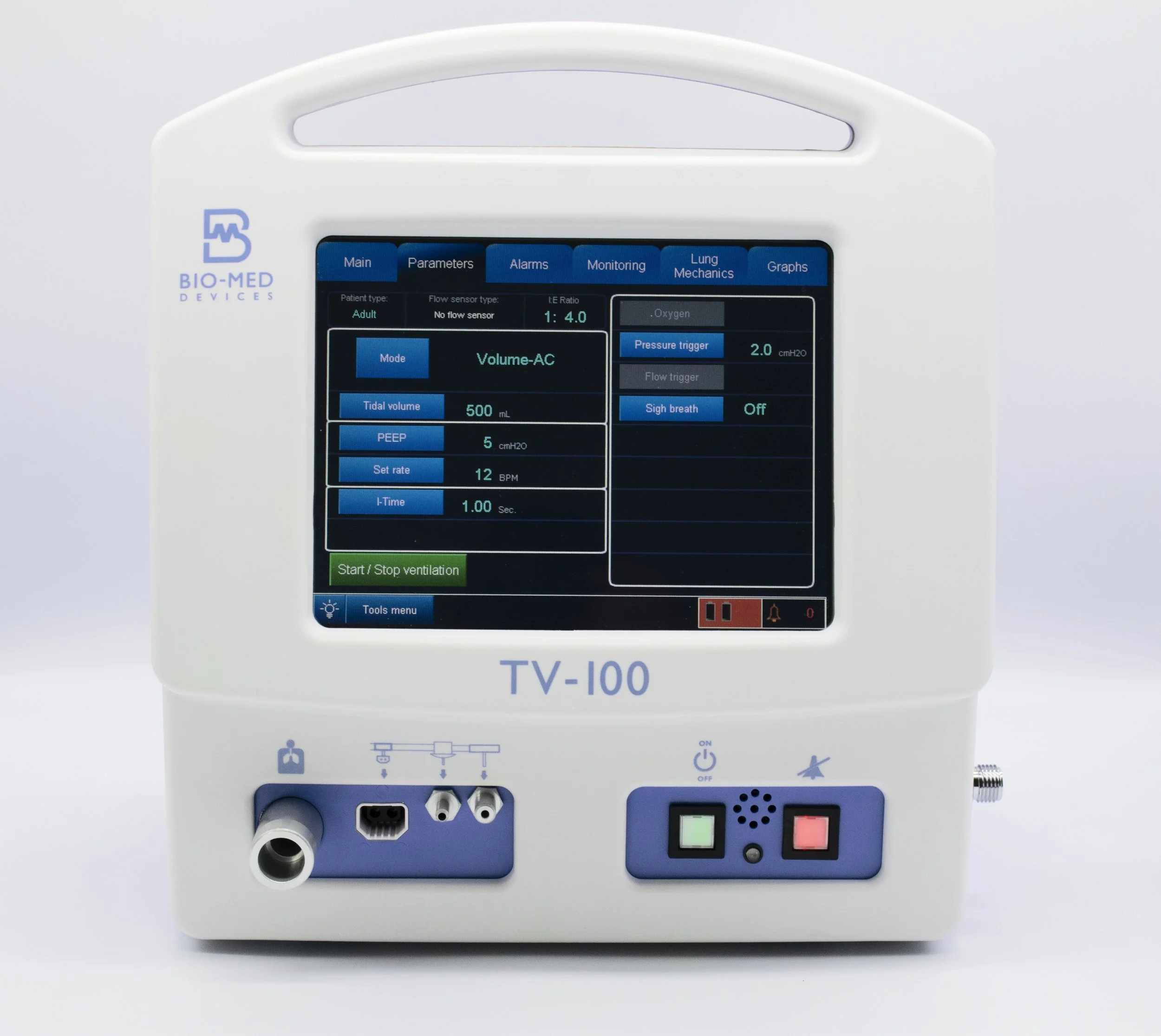 BIOMED Devices Ventilators and Blenders