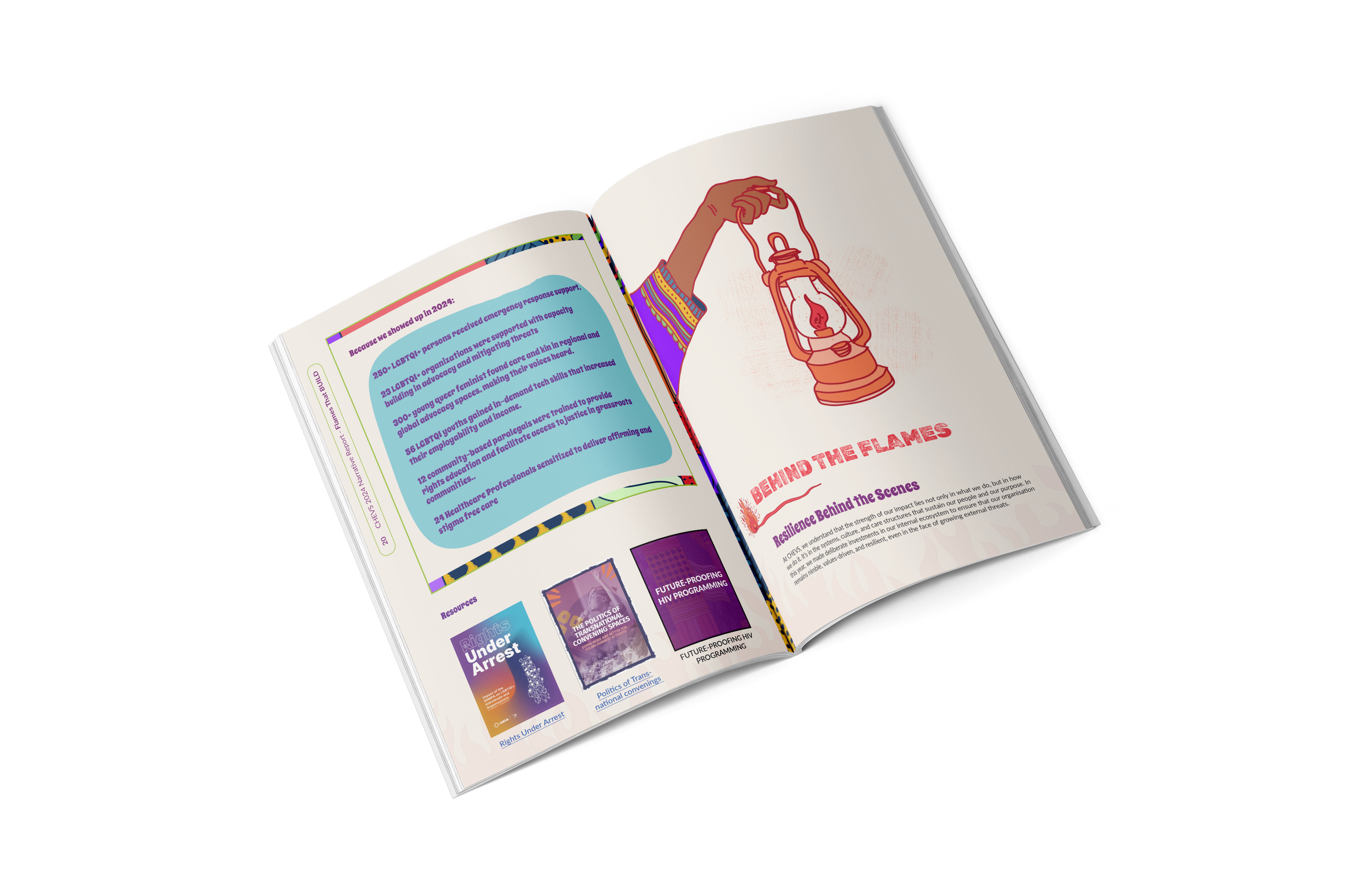 CHEVS - Annual narrative report design