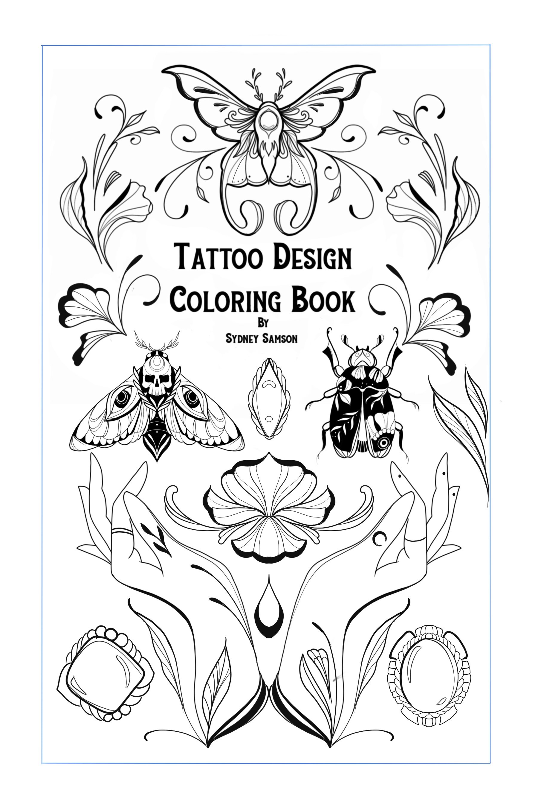 50 Tattoo Adult Coloring Book An Adult Coloring Book with Awesome and  Relaxing Beautiful Modern Tattoo Designs for Men and Women Coloring Pages  Paperback  The Booksmith