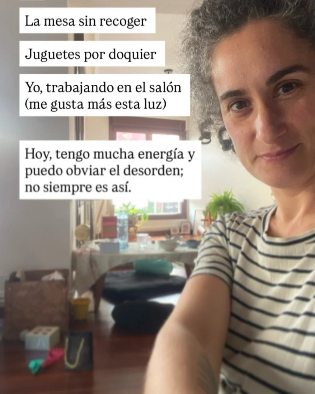 El otro d&iacute;a sub&iacute; esta imagen en las historias.
Y quiero hablarte del concepto &ldquo;obviar el desorden&rdquo;.
Todas no sensamos igual, todas no percibimos la Informaci&oacute;n igual&hellip; tus antenas y las m&iacute;as son distintas