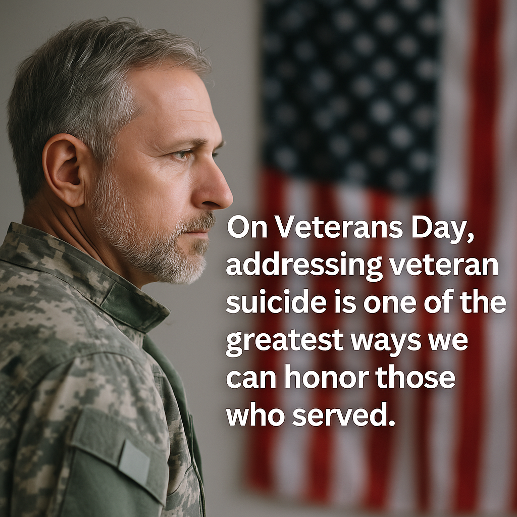 Honoring Veterans by Addressing the Rising Risk of Suicide — Together