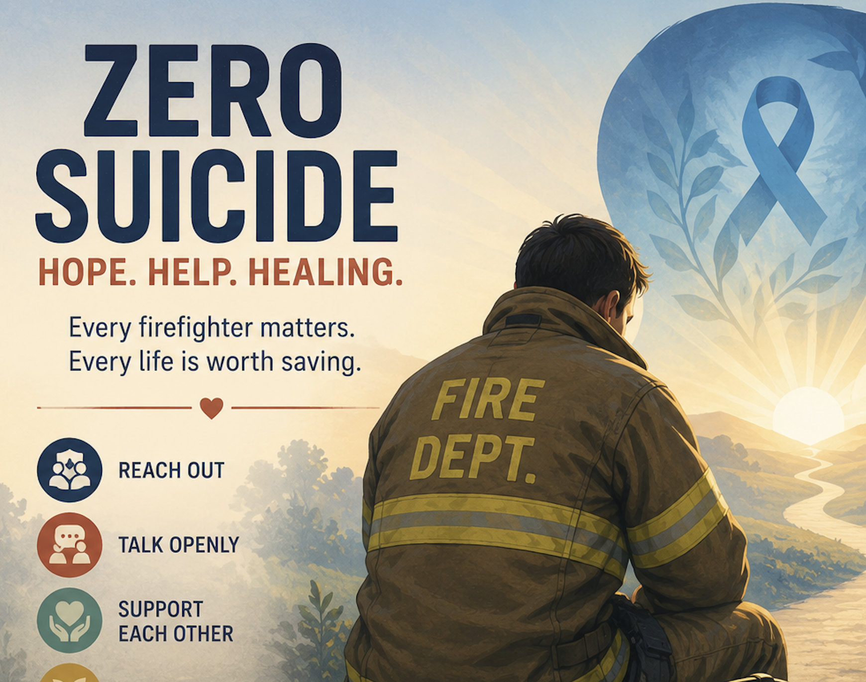 Supporting Firefighters Through Trauma, Hope and Healing
