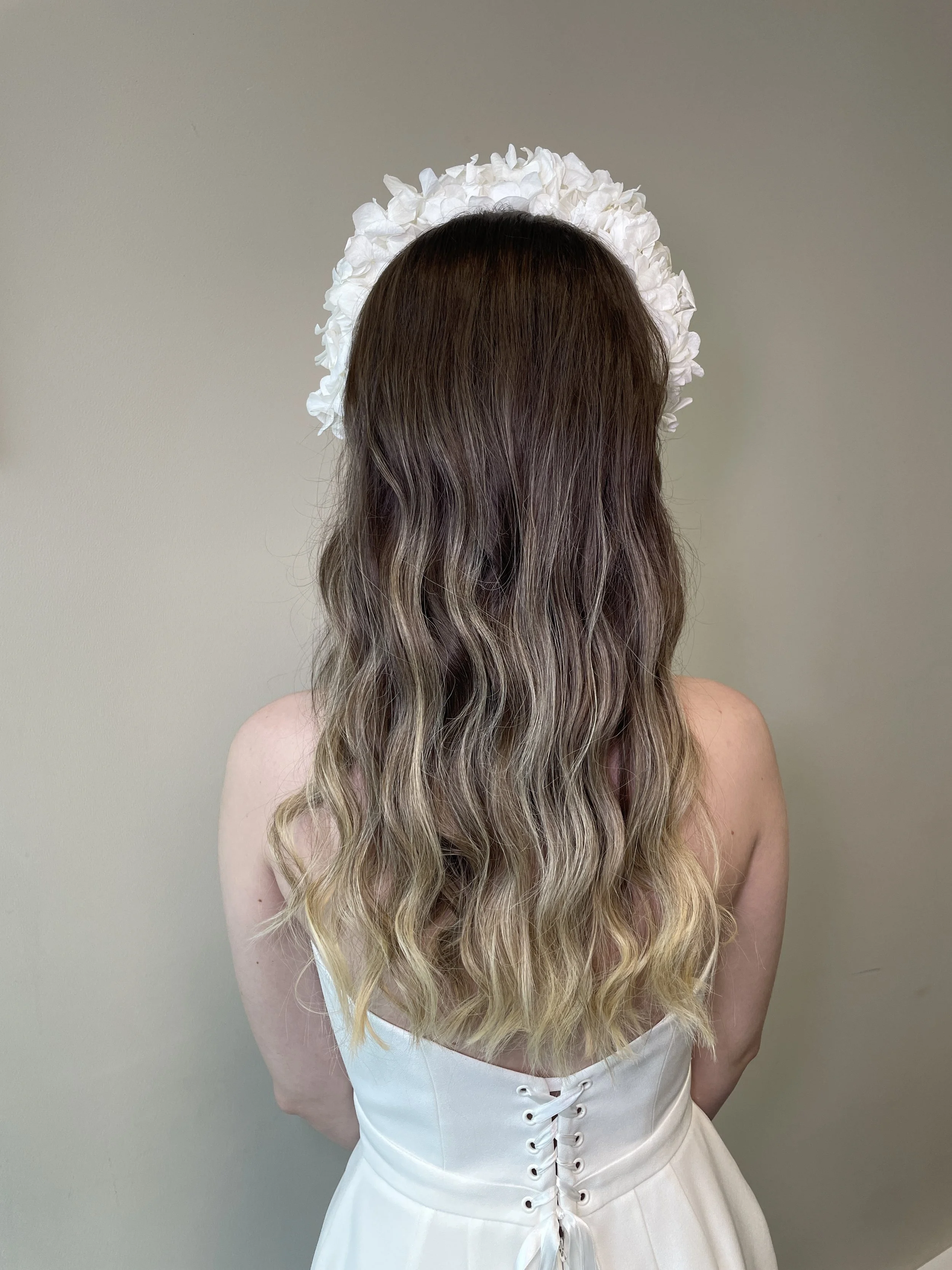 coiffure mariage détaché moderne