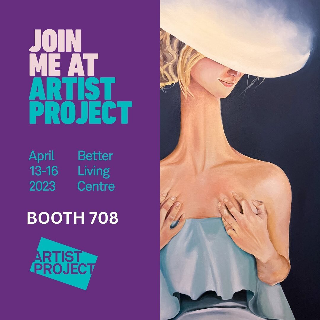 Only 10 more days until @artistprojectto! Come see over 200 incredibly inspiring and talented artists and make sure to stop by booth 708 to say hello to me! 

Will I be seeing  you there? 

.
.
#artistprojectto #originalartwork #contemporaryportraitu