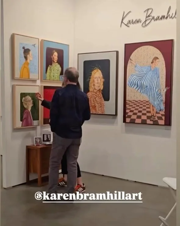 Opening night at Artist Project, a beautiful cacophony of conversation, connection, and creativity.

This is the part I love most, the in-between moments, the shared words, the energy in the booth!! 

So grateful for everyone who stopped by 🤍

I&rsq