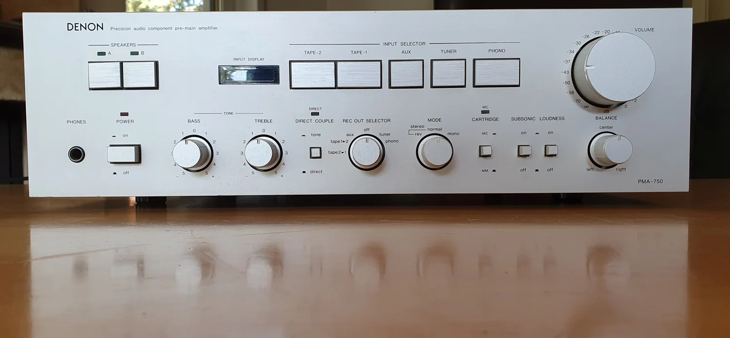 Ampli Stéréo Vintage Denon PMA-850 (1978) 85W X 2, Bon état, Fait Au Japon