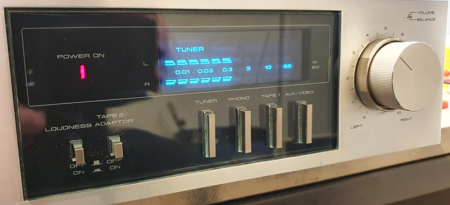 Good Old Hifi — Pioneer SA-520 Vollverstärker 2*32W RMS 8Ohm, sehr 