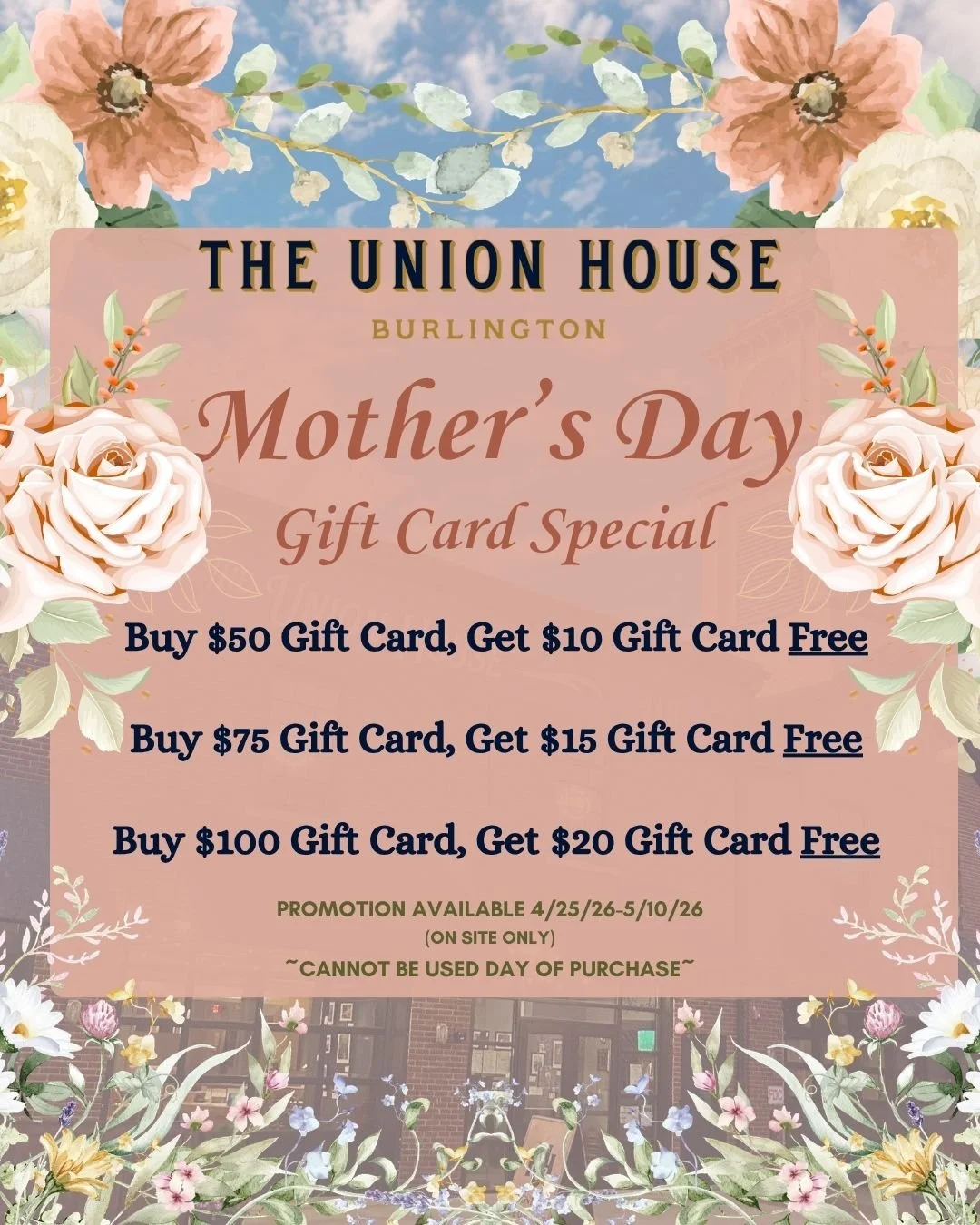 Mothers Day, Gift Card
