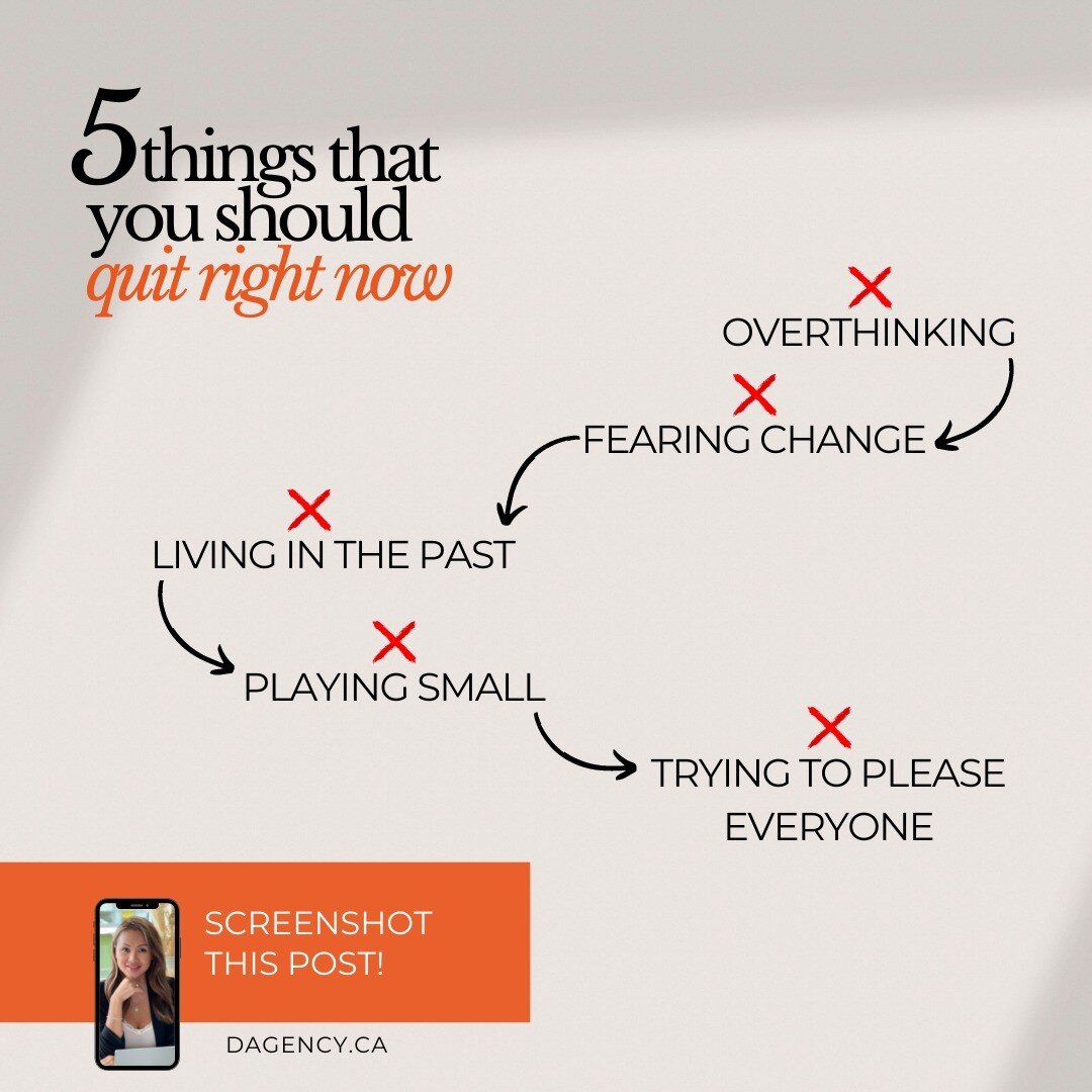We are all creatures of habit and fall into patterns of thinking and doing a certain way. The issue is that some of these behaviors are harmful and obstruct our progress.

Your new habits will help you be more successful if you can break negative hab