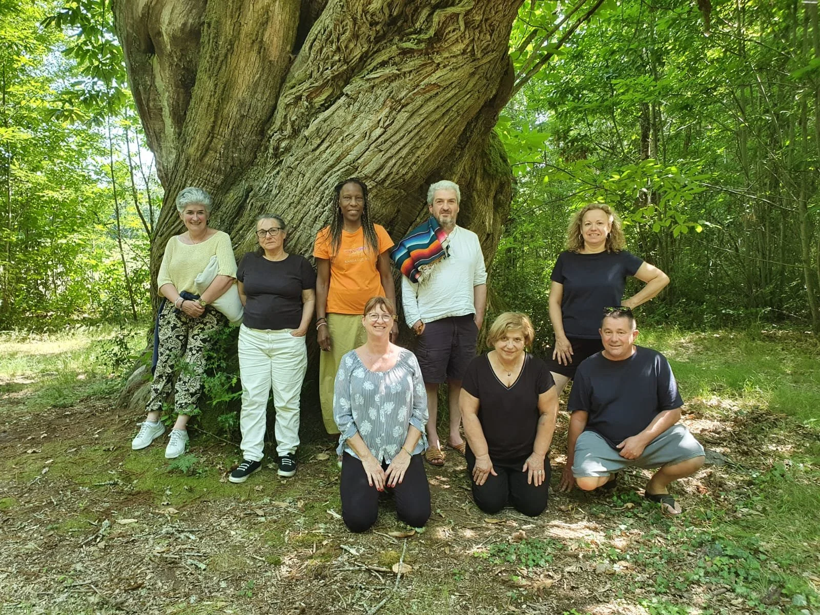 Sortie annuelle yoga, adhérents, un succès, intervenants et praticiens de l’Institut pour vous