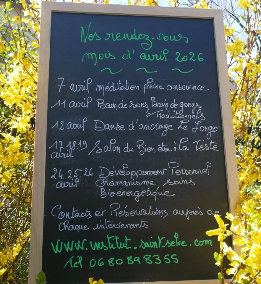 En avril venez à l’Institut à Saint selve 