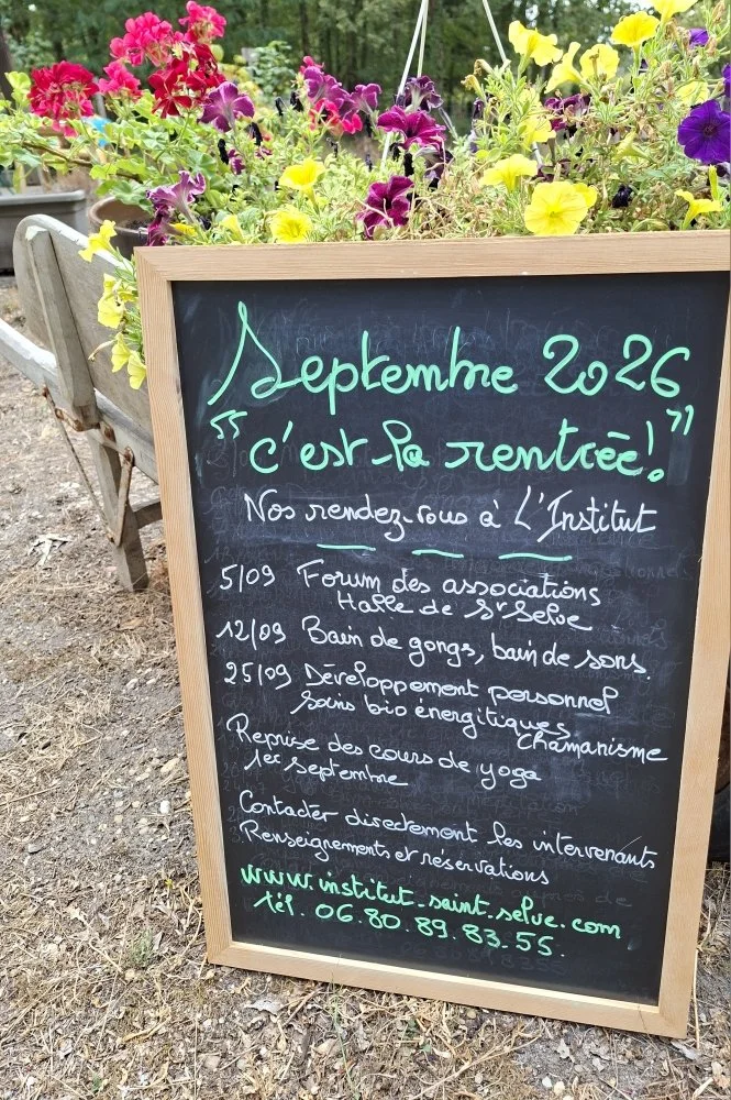 En septembre c’est la rentrée !