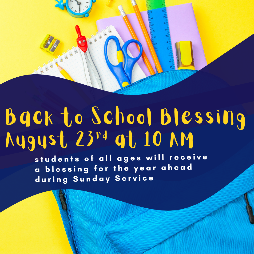 Back to School Blessing 