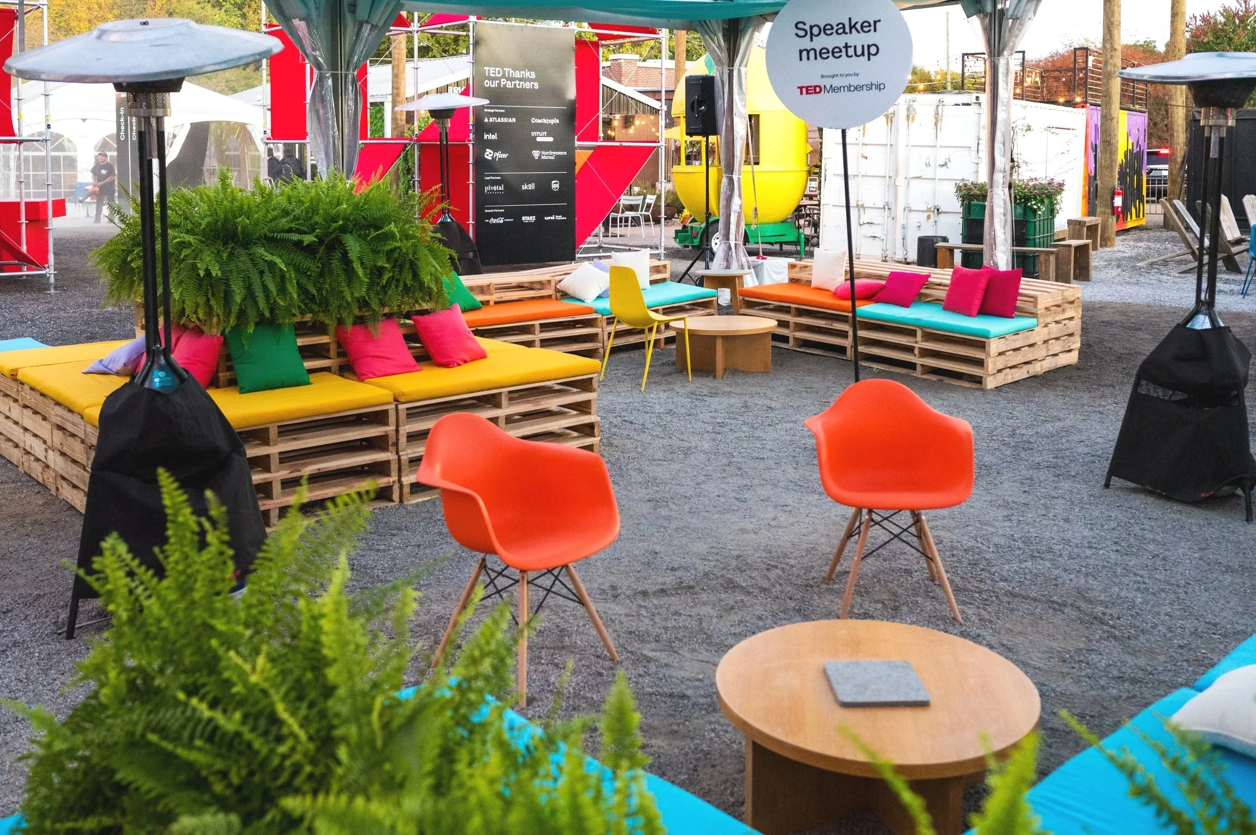 TEDNext Outdoor Lounges
