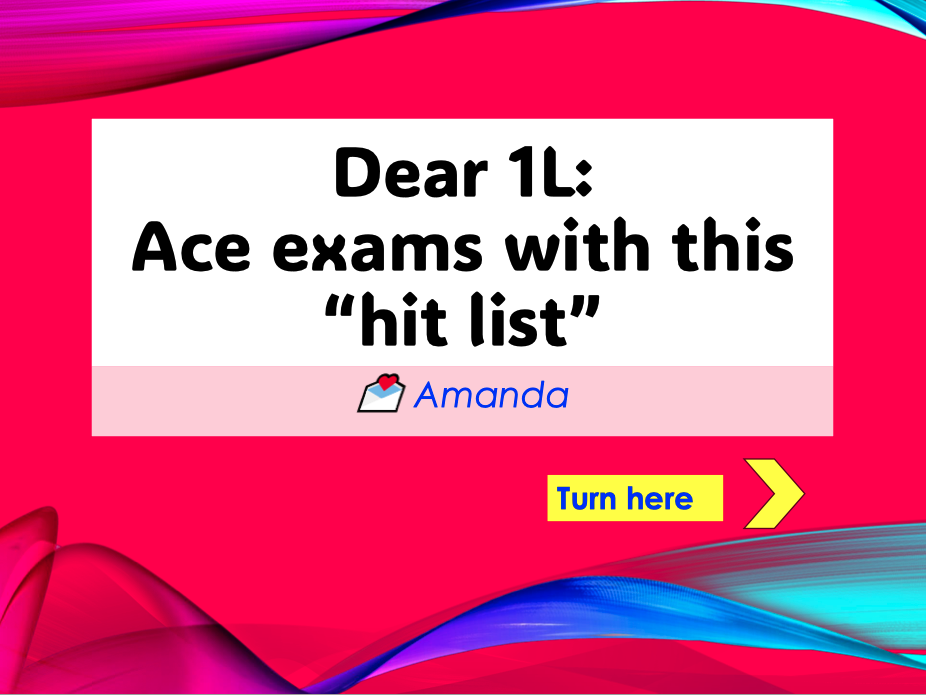 ace legal writing exams with this hit list