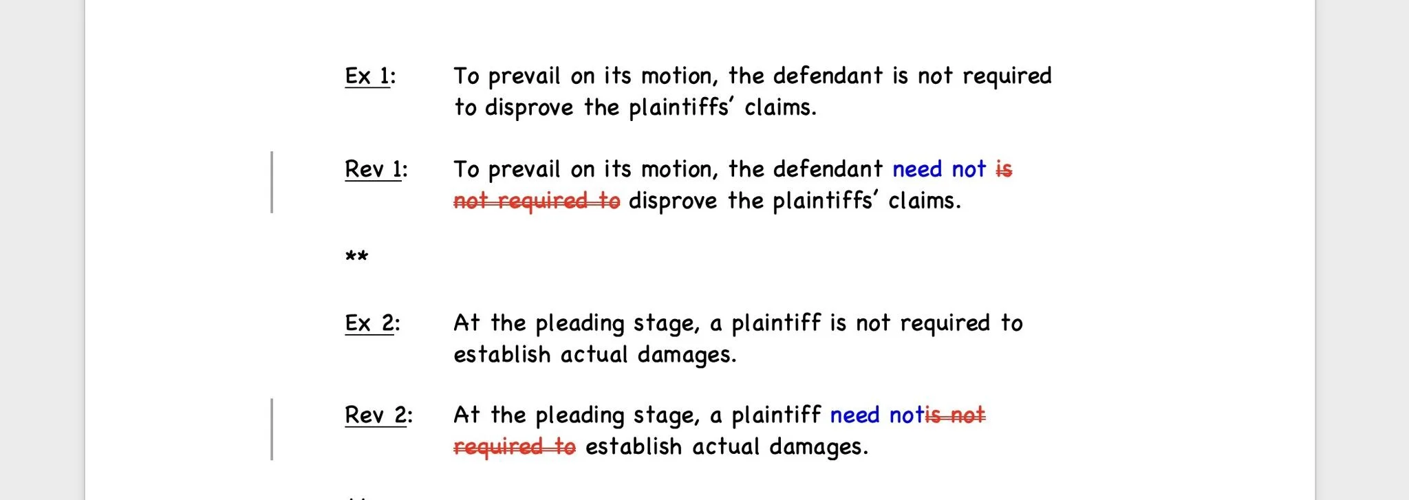 "need not' examples