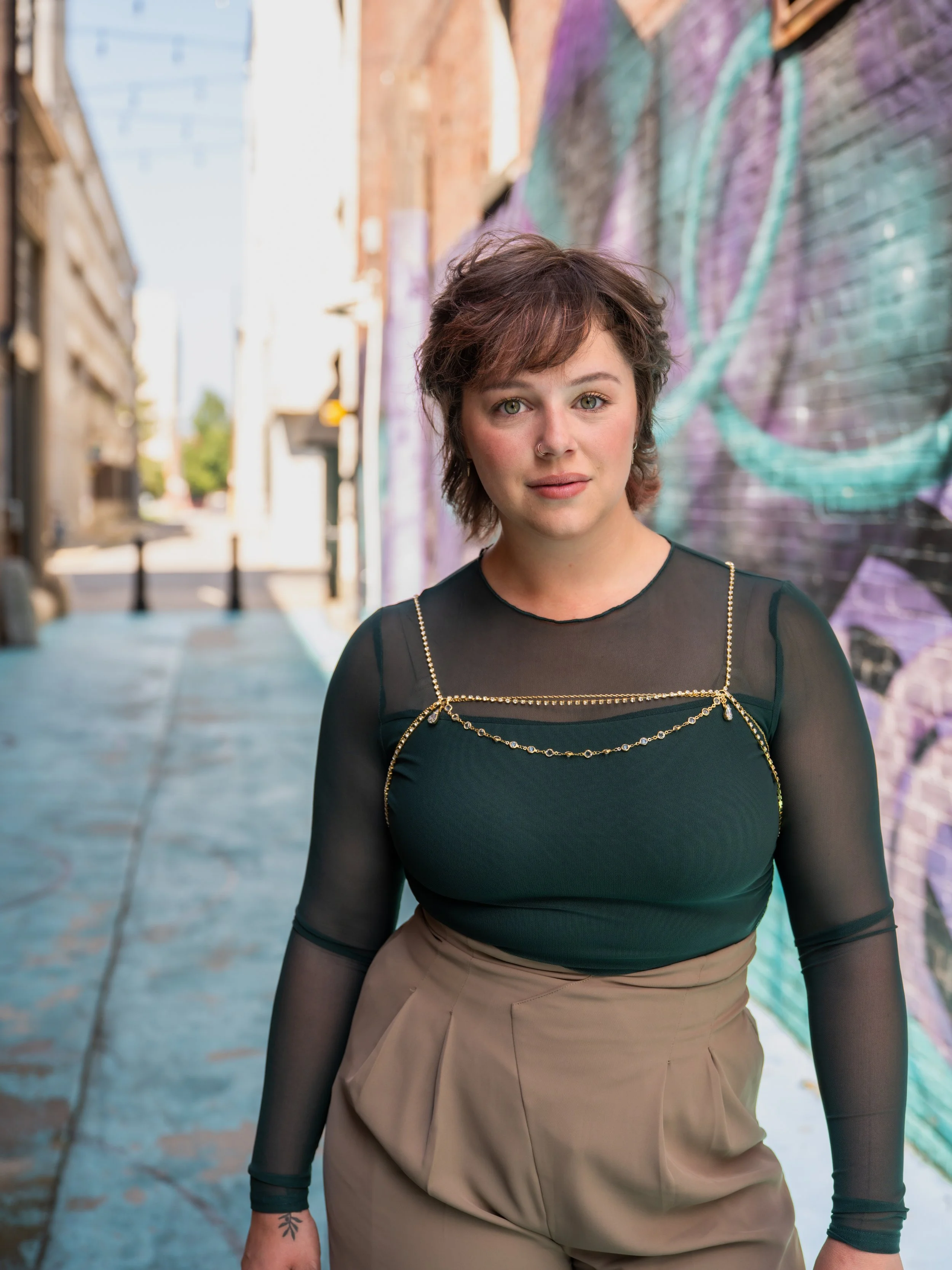 Kristyna Zaharek Personal Brand Photoshoot Music row Kentucky by Jama Finney Photography by Jama Finney Photography