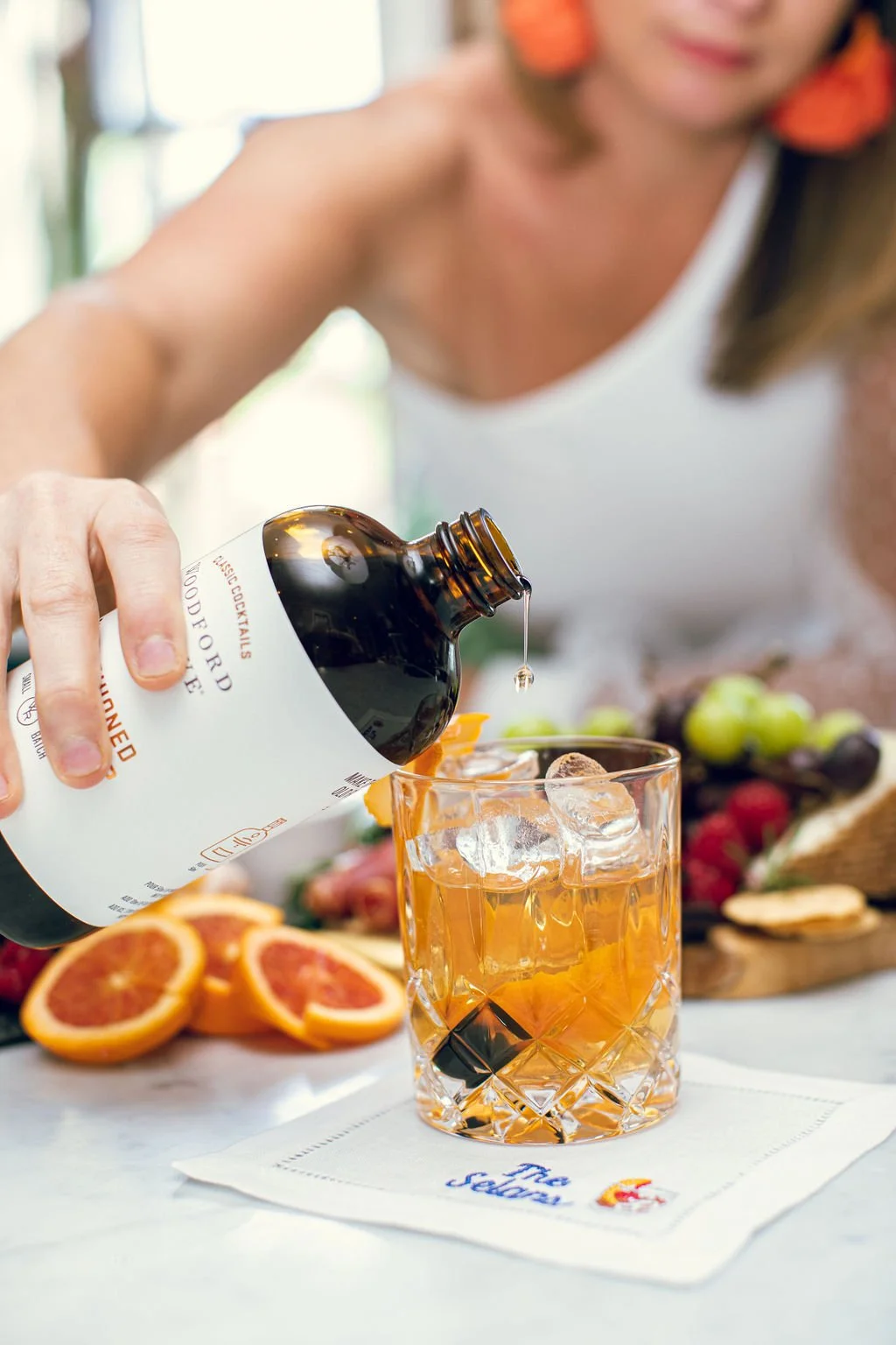 Woodford Reserve Old Fashioned Mix photographed by Jama Finney culinary photographer Louisville KY Indianapolis IN
