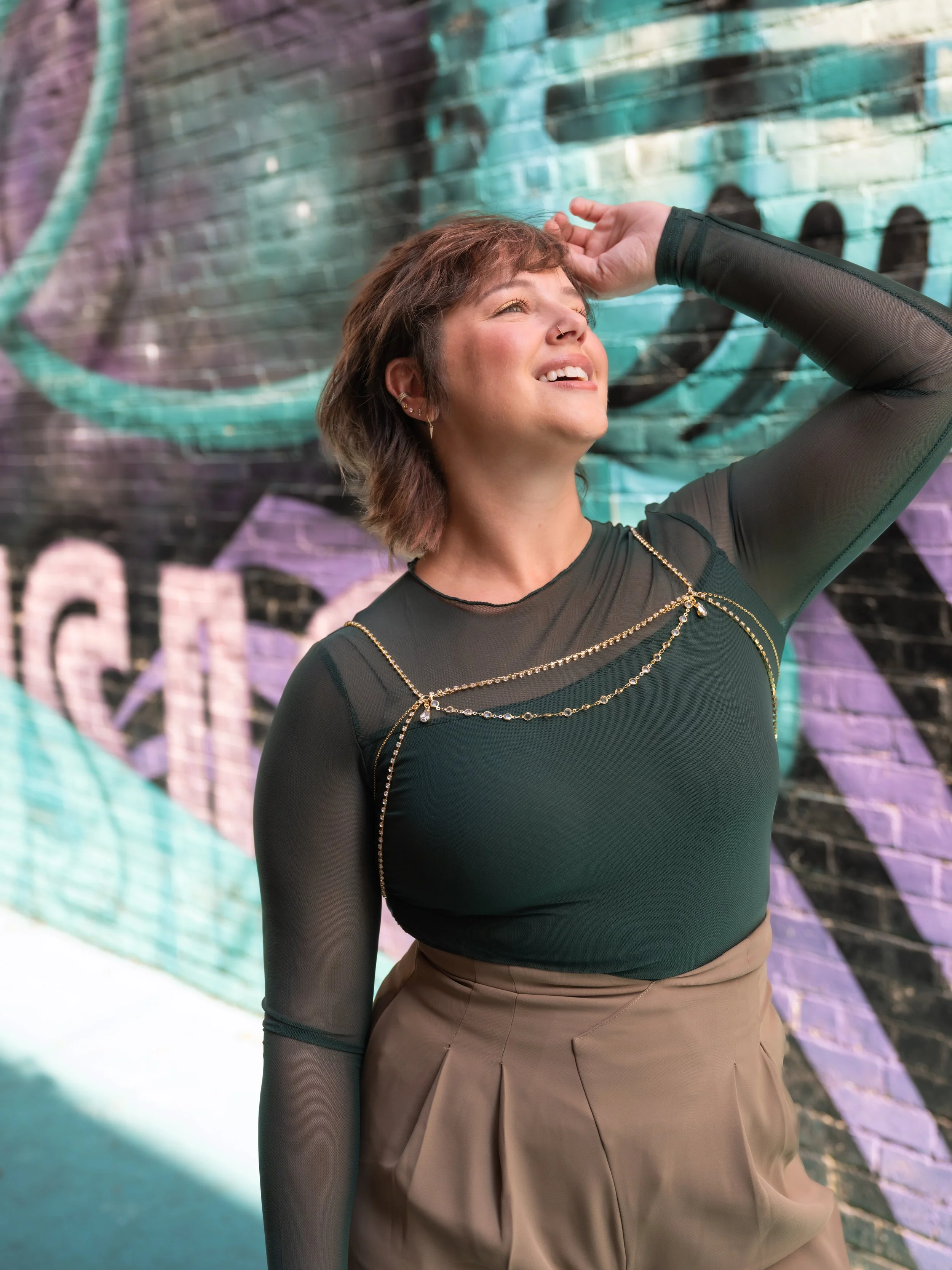 Kristyna Zaharek Personal Brand Photoshoot Music Row Louisville KY by Jama Finney Photography