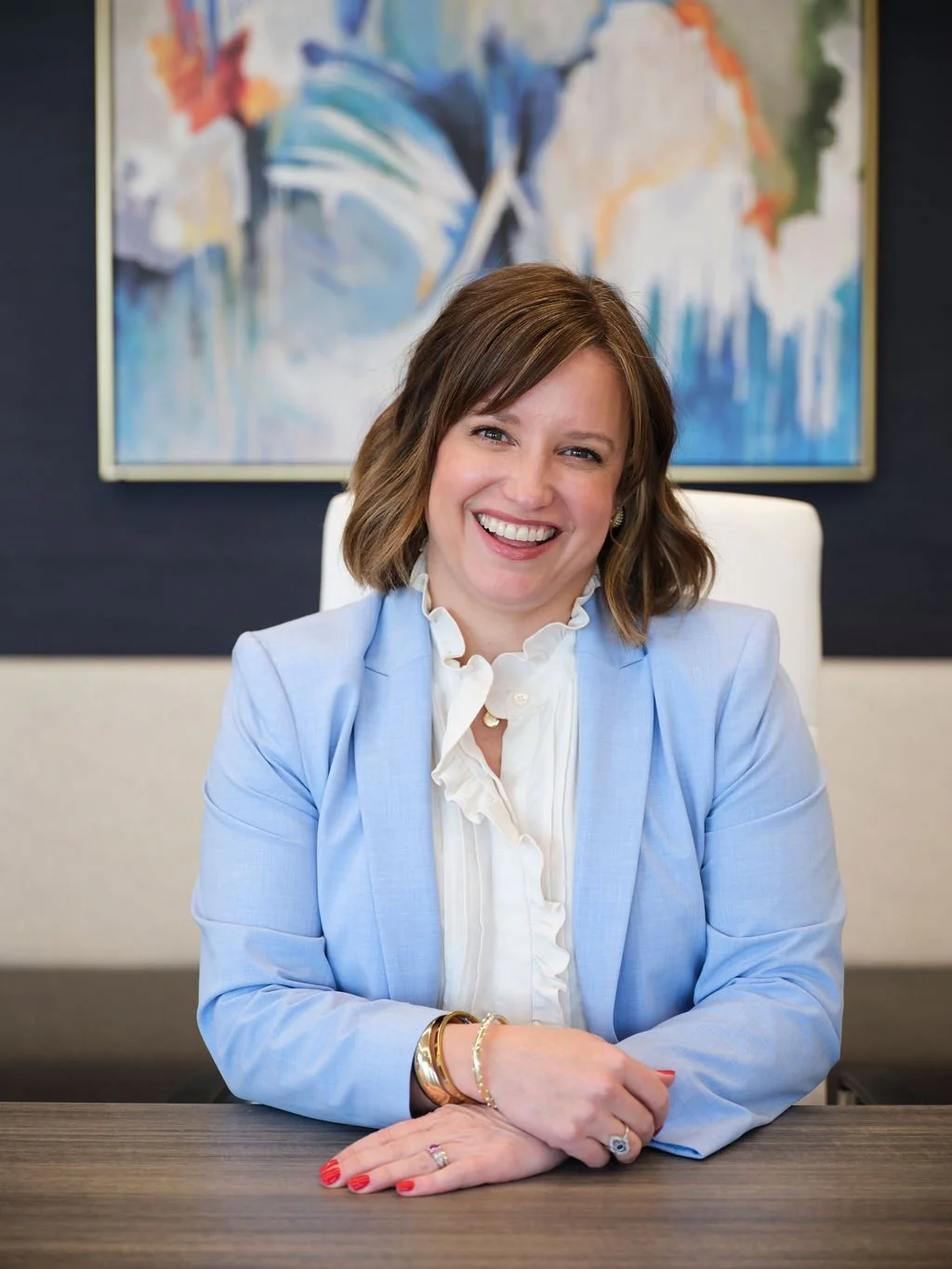 Modern lifestyle headshot created on location in Louisville for professional branding.