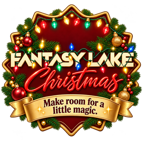 Fantasy Lake Christmas. Make room for a little magic.