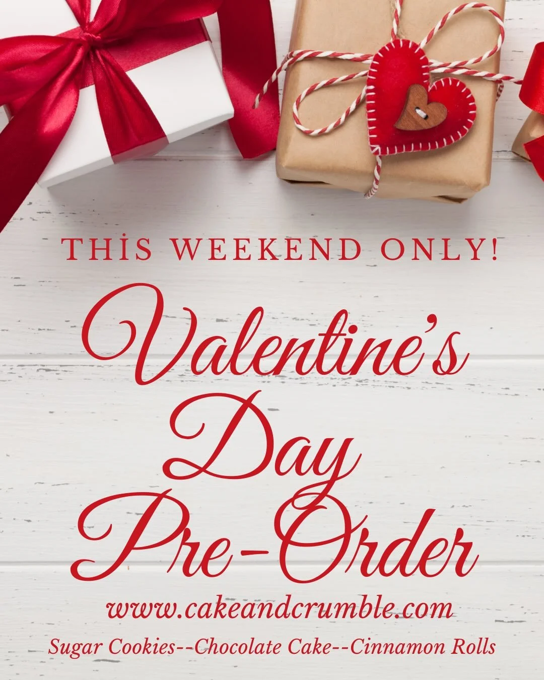 🚨🚨FLASH SALE🚨🚨
THIS WEEKEND ONLY.  It may feel last minute but I&rsquo;m here to help you plan something fun.  Whether you want giant cinnies, moist chocolate cake, sugar cookie kits to decorate, or my decorated sugar cookies to give as gifts&hel
