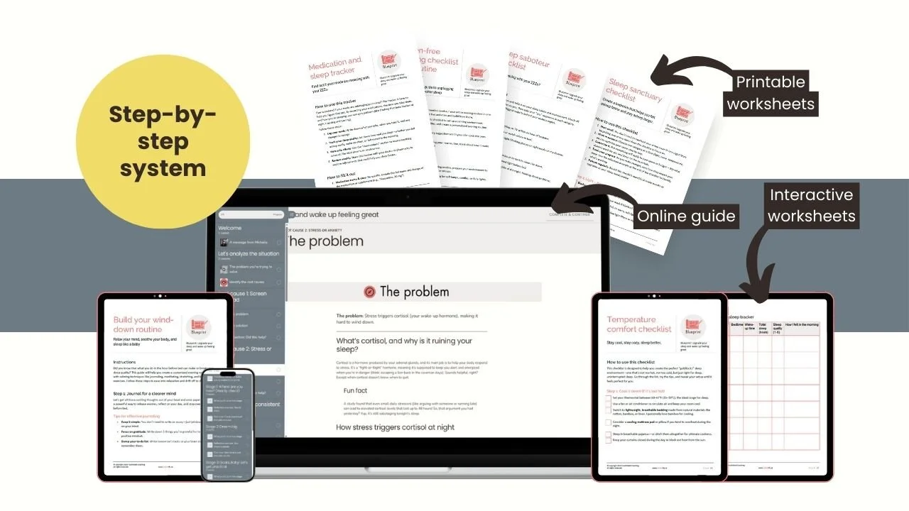 Upgrade your sleep blueprint offer