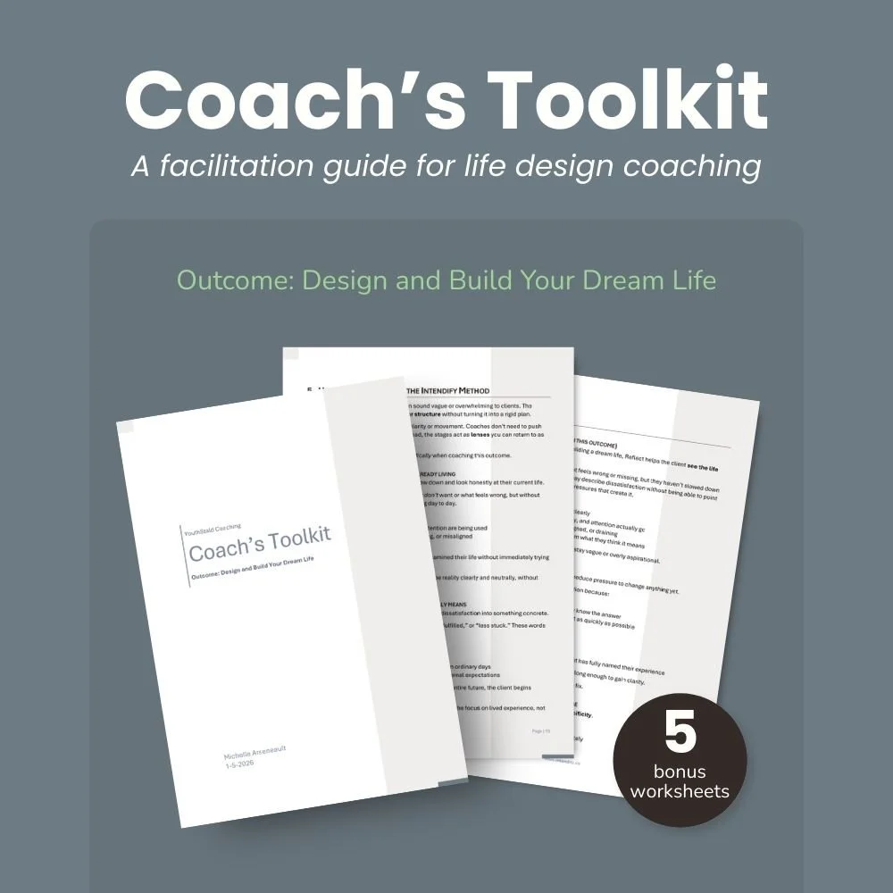 Coach’s Toolkit: Design and build your dream life
