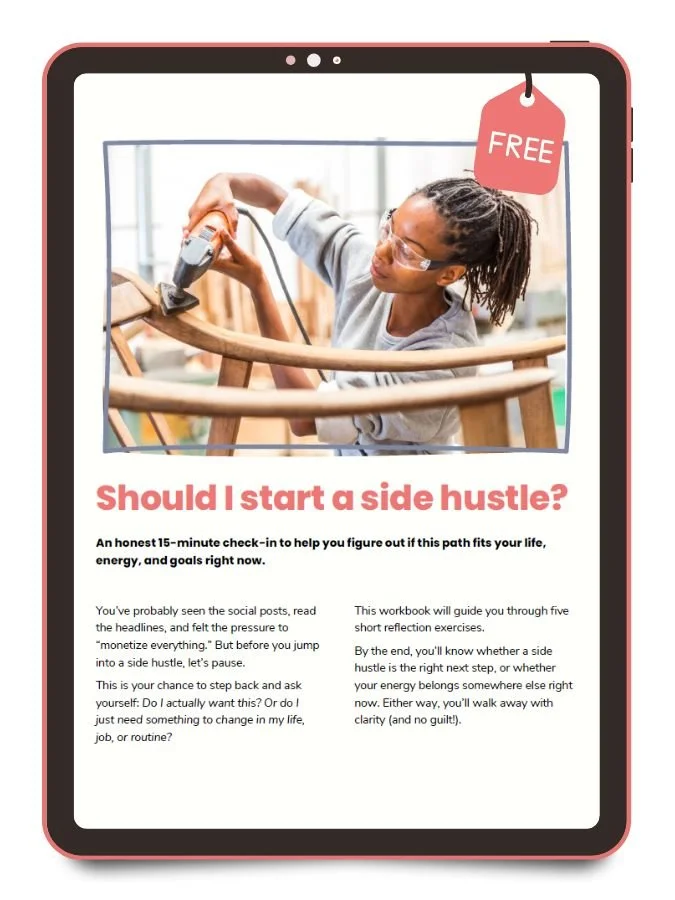 Should I Start a Side Hustle Workbook cover