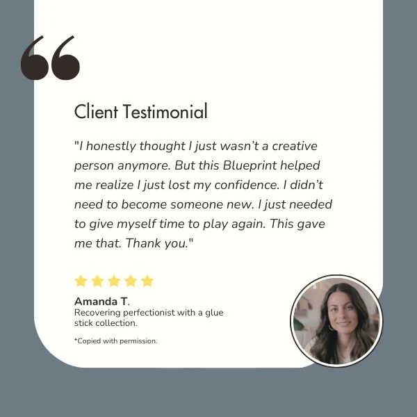 Client testimonial