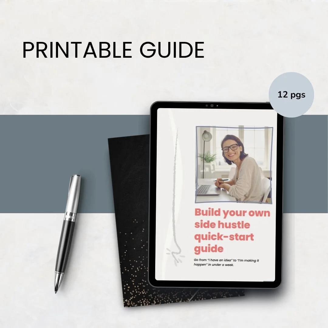 Build your own side hustle quick-start guide