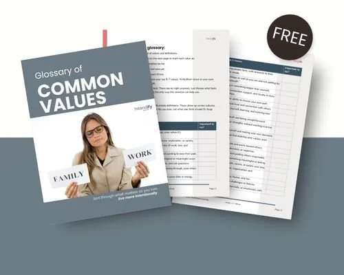 Values Glossary Download