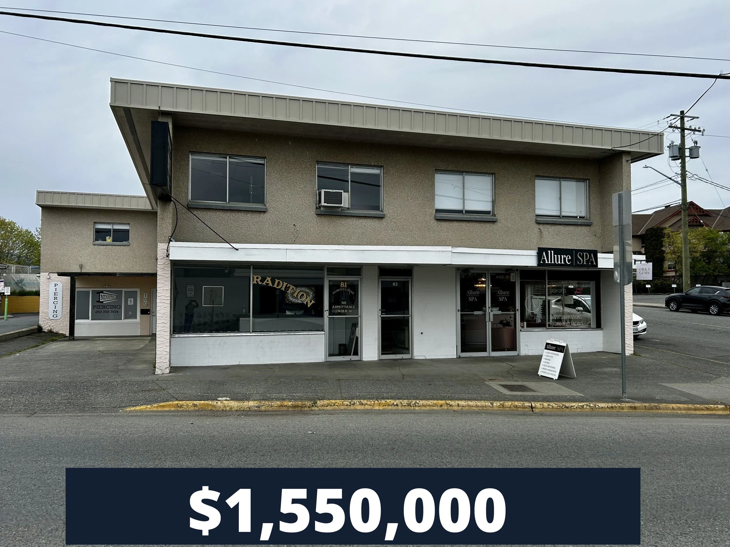 81 Trunk Rd.
Duncan, BC
V9L 2N7
MLS# 1032404