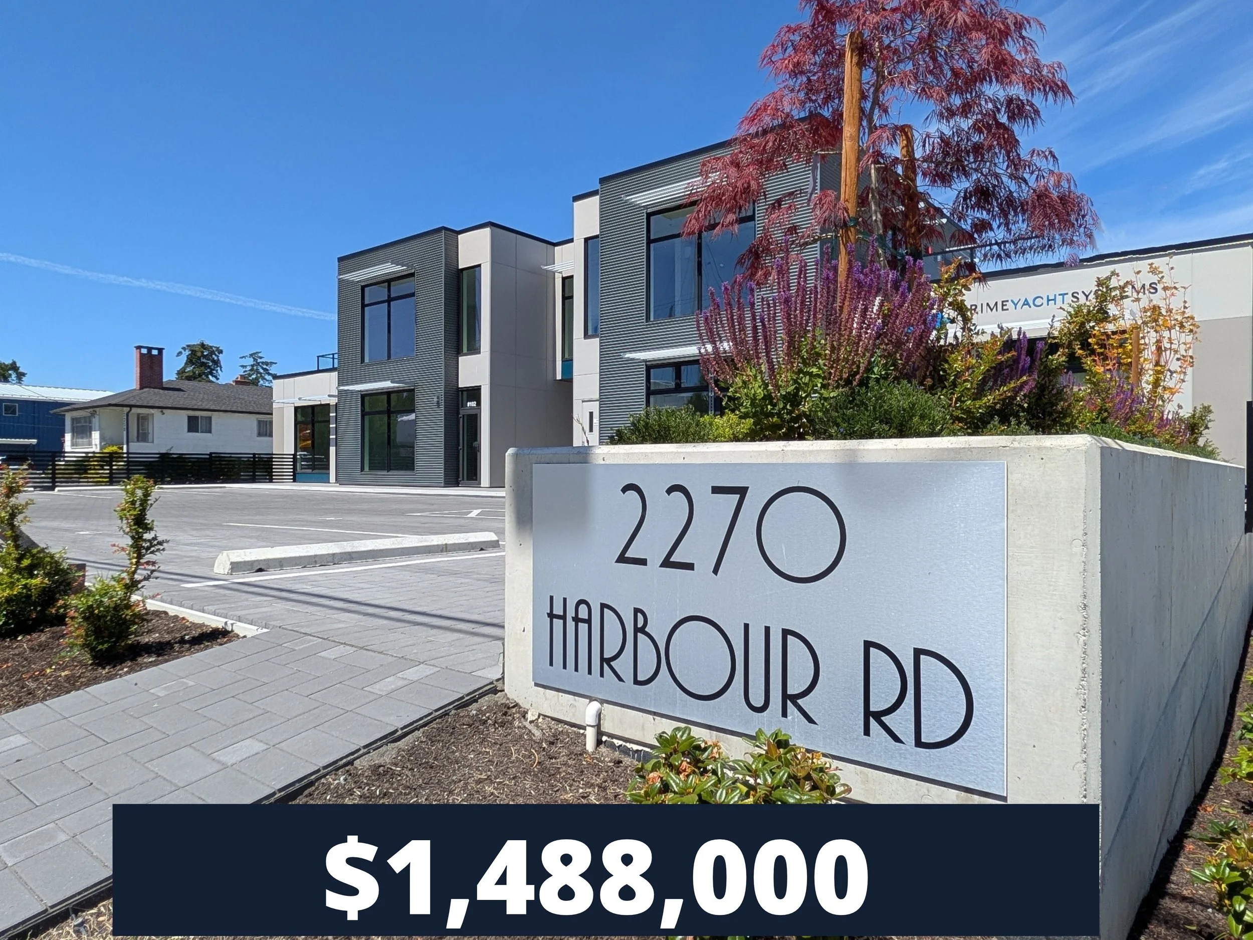 102 & 103 - 2270 Harbour Rd.
Sidney, BC
V8L 2P6
MLS# 1047371
