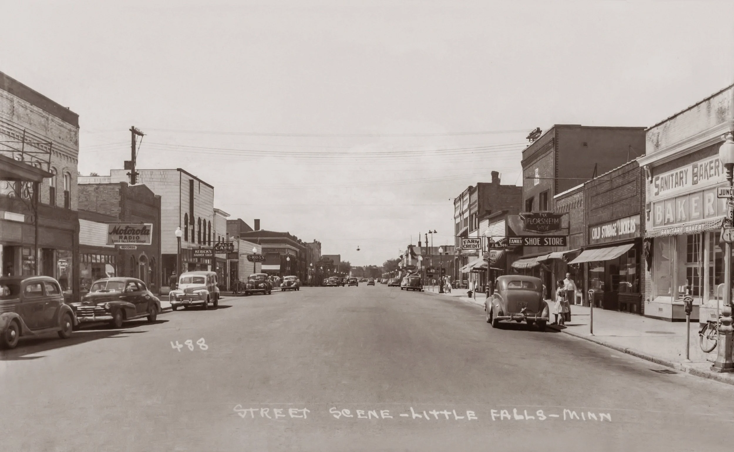 Sanitary Bakery in Little Falls, Minnesota - Kyle Benusa's great-grandfather's business