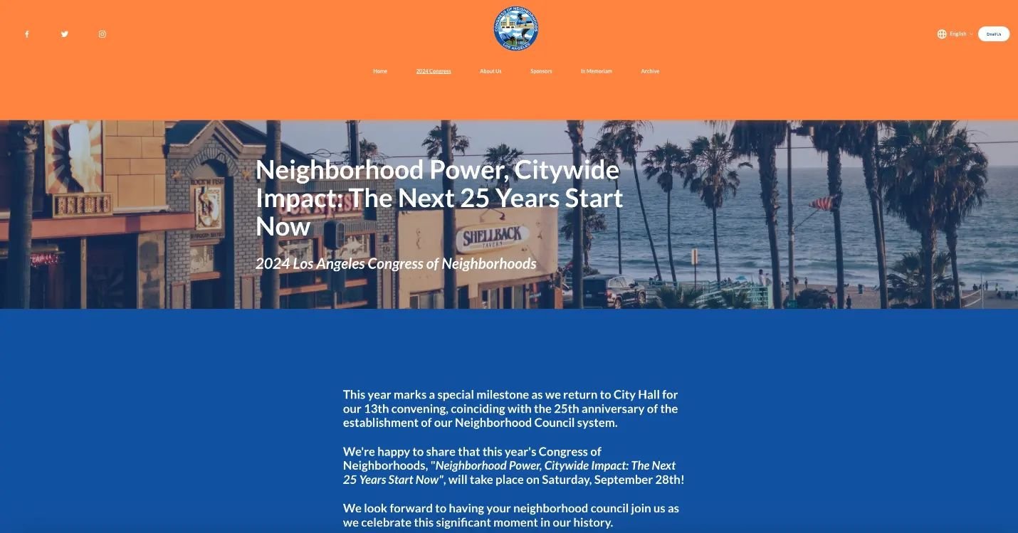 Check out our new and improved website for all the latest updates, meetings, and ways to get involved. Don't miss out on the action &ndash; explore now! 🌟💻 neighborhoodcongress.la #Congress2024 #JoinUsOnline