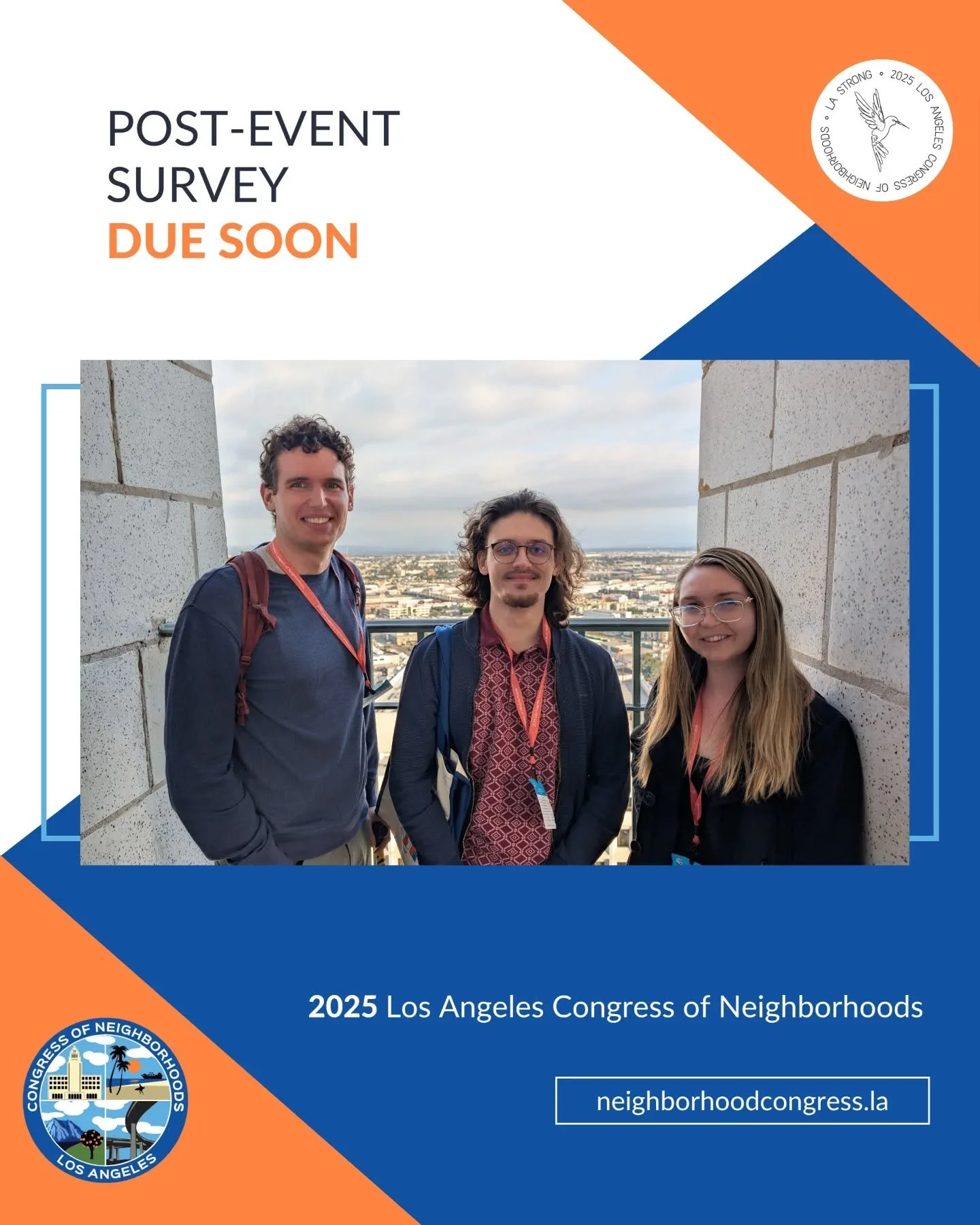 🗳️ Share Your Thoughts: Post-Event Survey

Thank you for joining us at the 2025 Congress of Neighborhoods!

To make next year even better, we need your input. The Post-Event Survey is quick, optional, and you can skip any questions you don&rsquo;t w