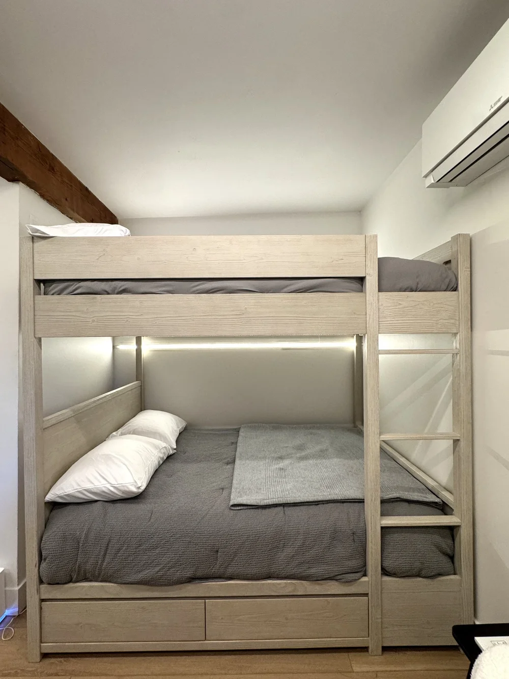 Bunk beds in the bunk room