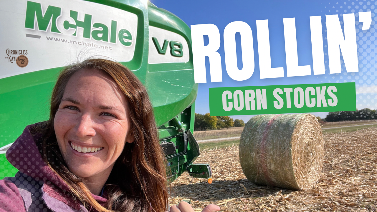 we’re rolling … corn stocks?!