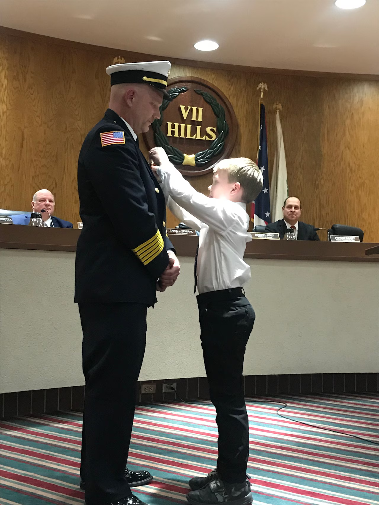 Provide support to the family of Chief Jamie Meklemburg after their sudden loss