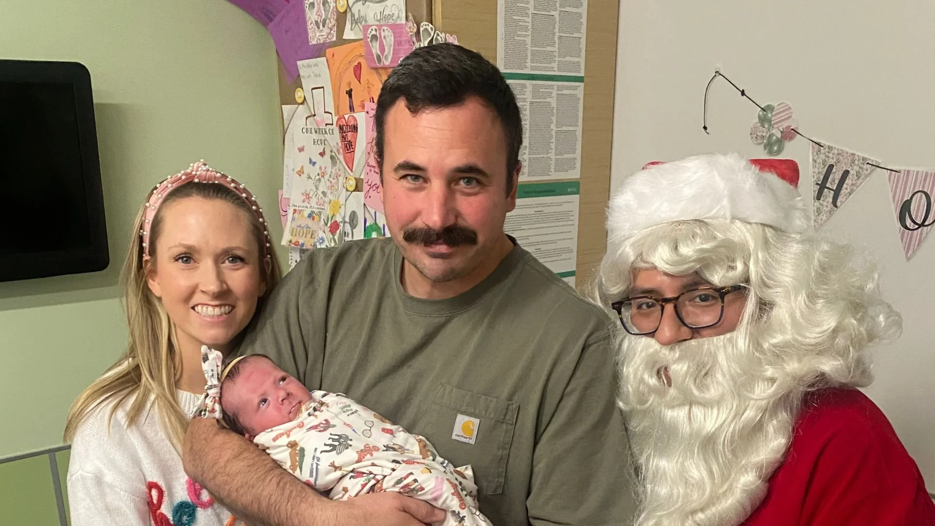 Supporting a Chicago hero as his daughter battles for her life in the NICU.