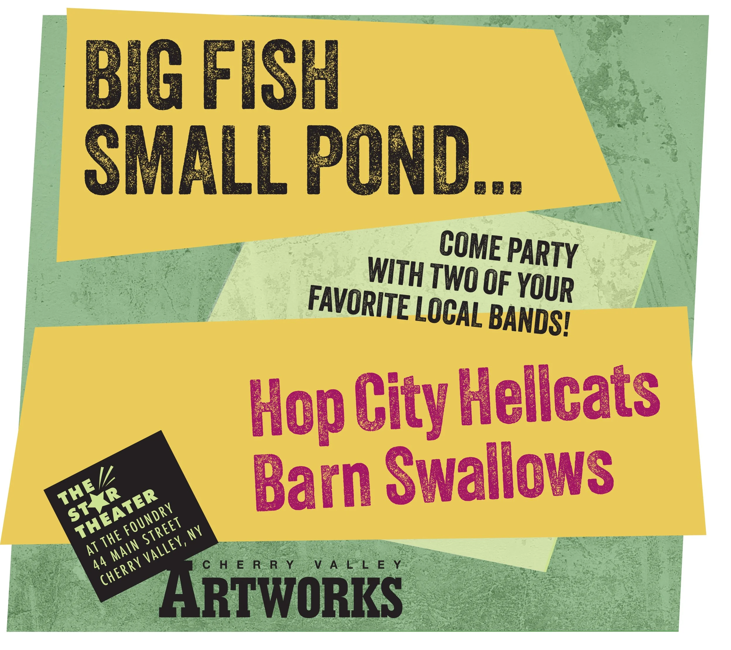 Big Fish Small Pond: Local Band Night