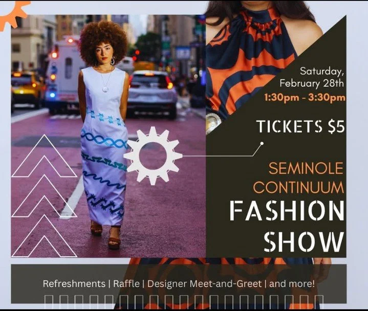 Please join L. A. Deer Apparel along with several Oklahoma Designers in Wewoka Oklahoma for the Seminole Nation Museum's Seminole Continuum Fashion Show. Next Saturday, February 28th.  See you there! ✨️⁠
⁠
@fifephyllis⁠
@jake_the_cetto_tiger⁠
@indigo